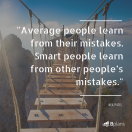 Average people learn from their (2)