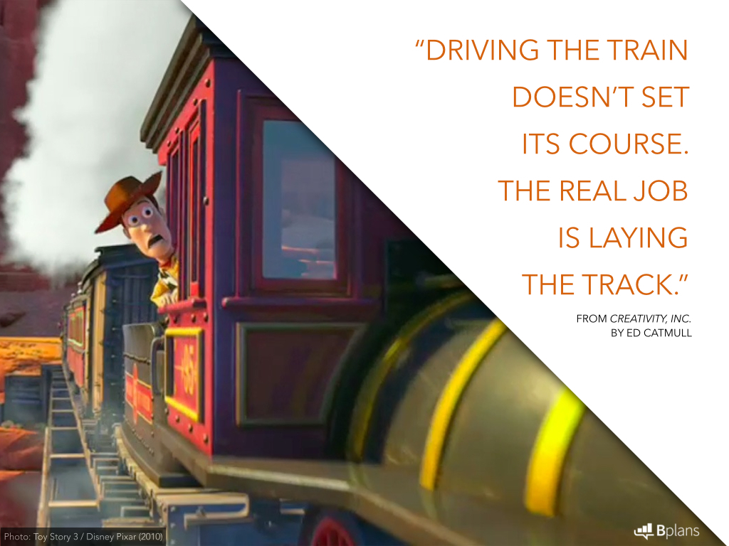 The Pixar Way: 37 Quotes on Developing and Maintaining a Creative