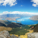 Queenstown, New Zealand, where the Lord of The Rings movies were filmed.