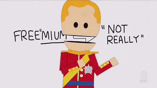 Southpark freemium