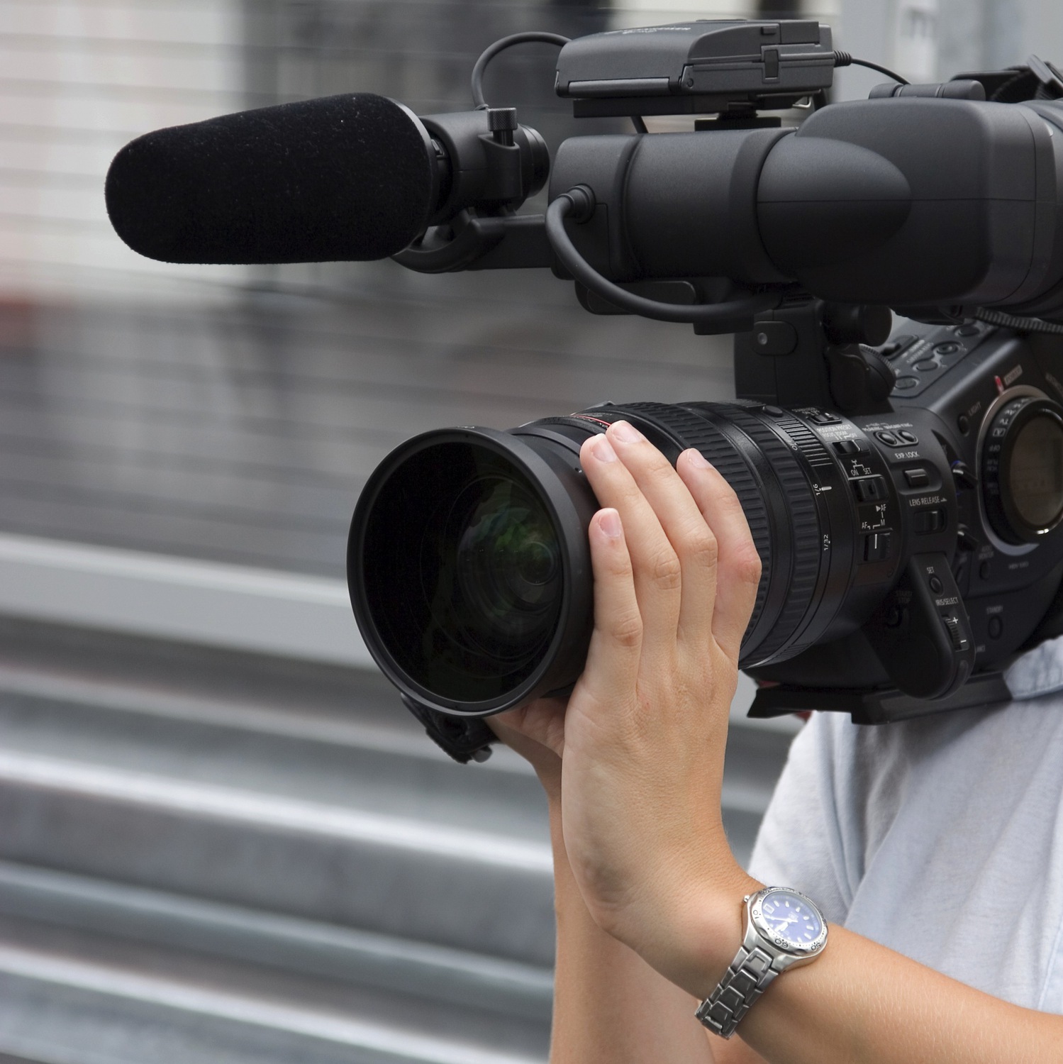 TV News Camera