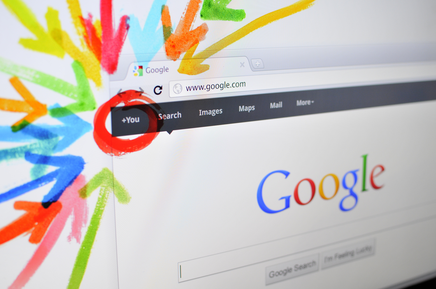 Google Plus homepage launch