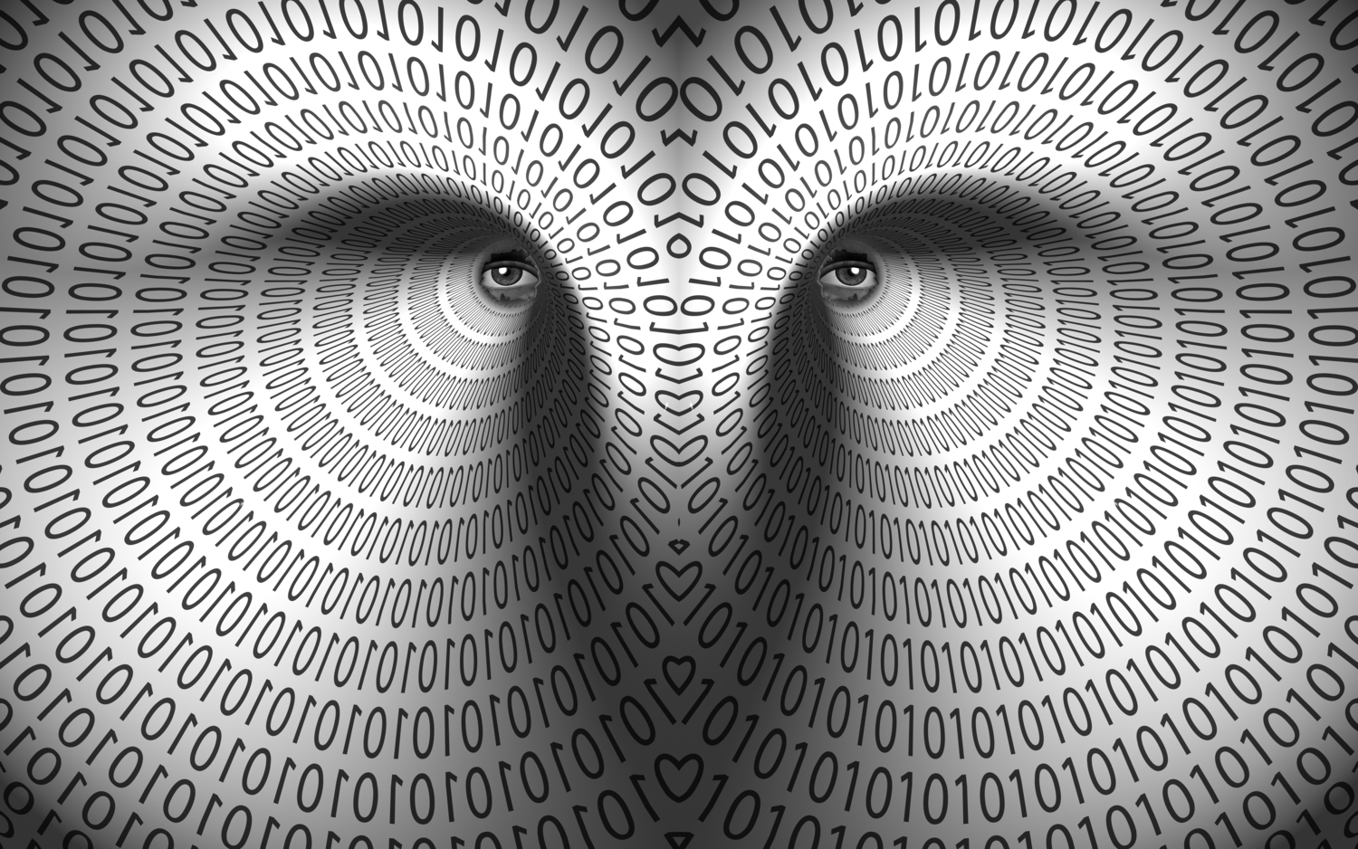 Eyes in binary tunnel
