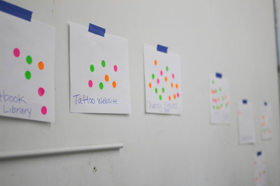 Voting process for Startup Weekend Eugene