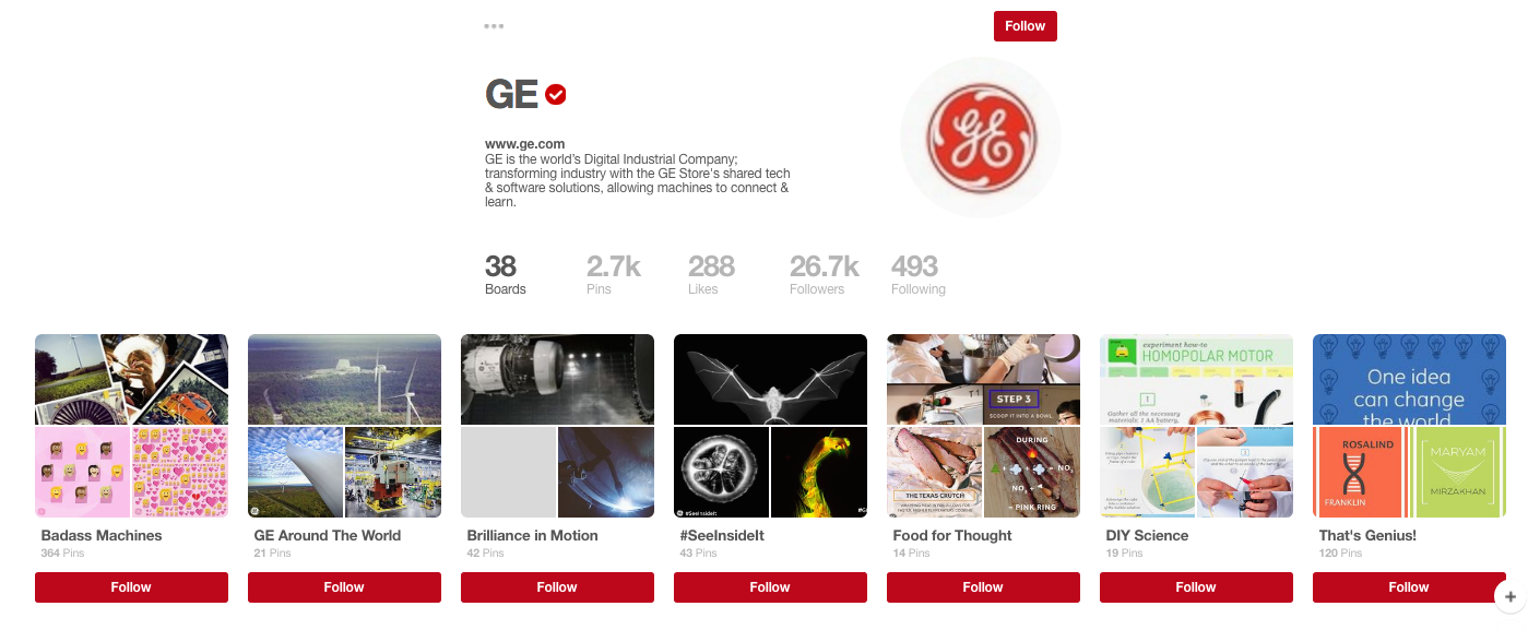 General Electric on Pinterest.