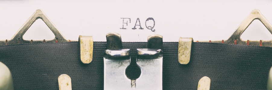 FAQ page