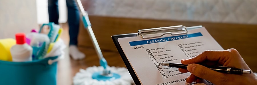 vacation rental property cleaning checklist