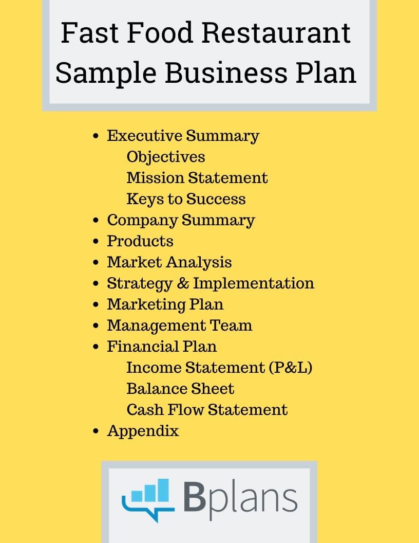 fast-food-restaurant-sample-business-plan